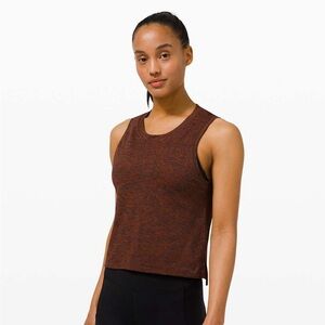 Lululemon Train to Be Tank *Camo
Dot Camo Dark Terracotta / Black